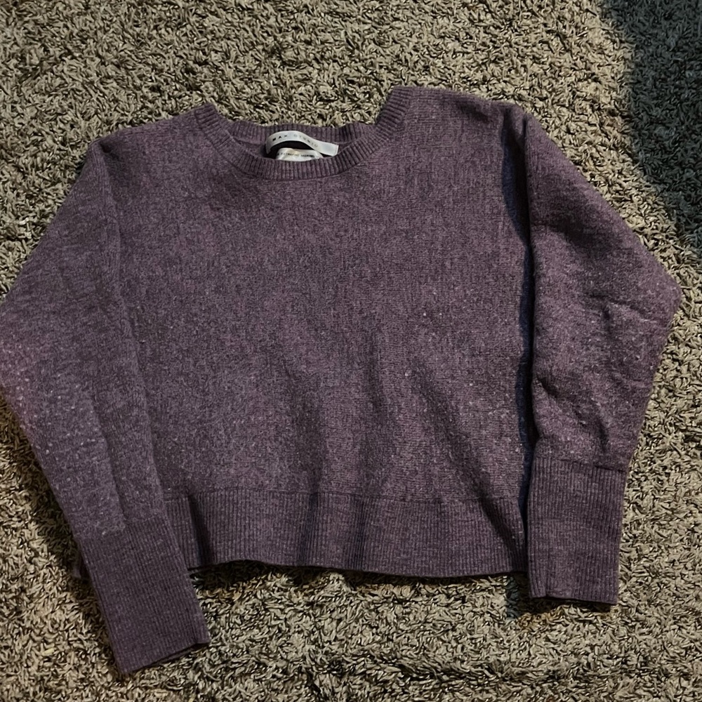 Max Studio Purple Wool Sweater